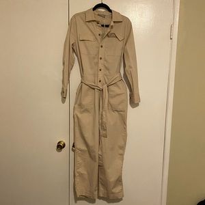 Everlane Modern Utility Jumpsuit 8 Sandstone
